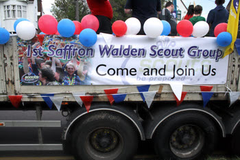 Digitally printed banner for Scouts